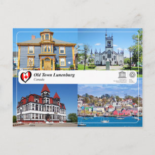 Postal UNESCO WHS - Casco Antiguo Lunenburg