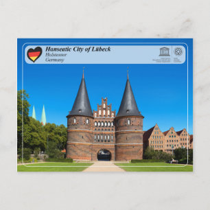 Postal UNESCO WHS - Ciudad hanseática de Lübeck - Holsten