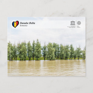 Postal UNESCO WHS - Delta del Danubio