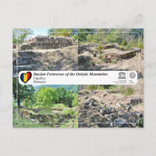 Postal UNESCO WHS - Fortalezas de Dacian - Capalna