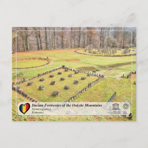 Postal UNESCO WHS - Fortalezas de Dacian - Sarmizegetusa
