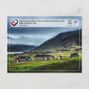Postal UNESCO WHS - Groenlandia de Kujataa - Agricultura