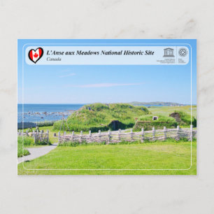 Postal UNESCO WHS - L'Anse aux Meadows