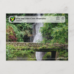 Postal UNESCO WHS - Montañas Azules y de John Crow
