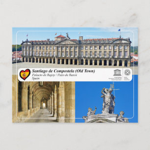 Postal UNESCO WHS - Palacio de Rajoy/Pazo de Raxoi