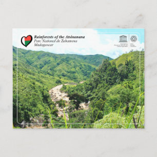 Postal UNESCO WHS - Parque nacional Atsinanana - Zahamena