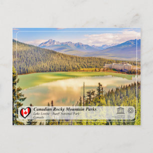 Postal UNESCO WHS - Parque nacional Banff