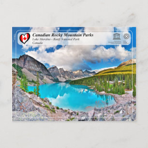 Postal UNESCO WHS - Parque nacional Banff