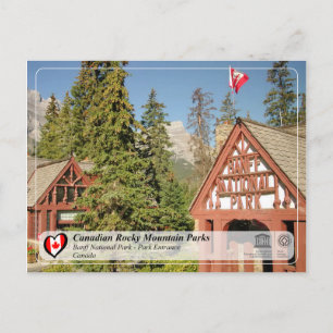 Postal UNESCO WHS - Parque nacional Banff