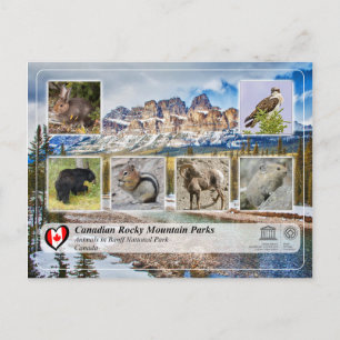 Postal UNESCO WHS - Parque nacional Banff