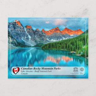 Postal UNESCO WHS - Parque nacional Banff