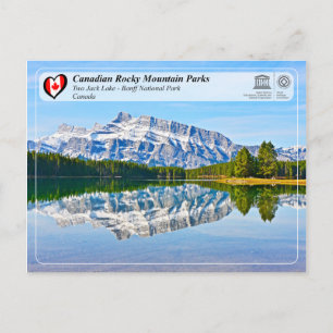 Postal UNESCO WHS - Parque nacional Banff