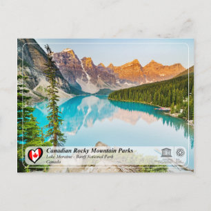 Postal UNESCO WHS - Parque nacional Banff