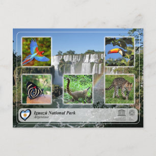 Postal UNESCO WHS - Parque nacional de Iguazu
