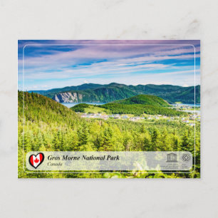 Postal UNESCO WHS - Parque nacional Gros Morne