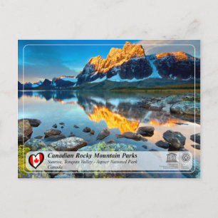 Postal UNESCO WHS - Parque nacional Jasper