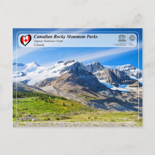 Postal UNESCO WHS - Parque nacional Jasper