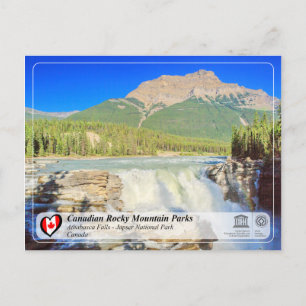 Postal UNESCO WHS - Parque nacional Jasper