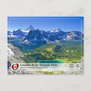Postal UNESCO WHS - Parque Provincial Monte Assiniboine