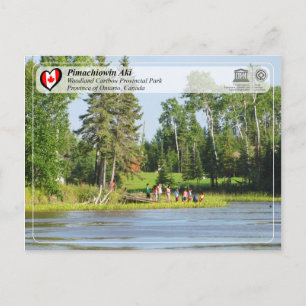 Postal UNESCO WHS - Pimachiowin Aki