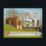 Postal UNESCO WHS - Santa María del Naranco<br><div class="desc">UNESCO WHS Serie - Patrimonio de la Humanidad en España Monumentos de Oviedo y el Reino de Asturias / Monumentos de Oviedo y del Reino de Asturias En el siglo IX se creó un innovador estilo arquitectónico pre-románico que iba a desempeñar un papel significativo en el desarrollo de la arquitectura...</div>