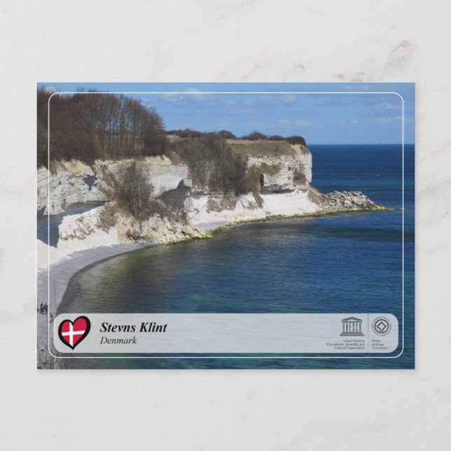 Postal UNESCO WHS - Stevns Klint (Anverso)
