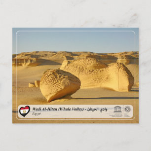 Postal UNESCO WHS - Wadi Al-Hitan (Valle de las Ballenas)