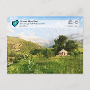 Postal UNESCO WHS - Western Tien-Shan - Aksu-Jabagly NR
