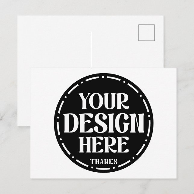 Postal Único, elegante, limpio y audaz (Anverso / Reverso)
