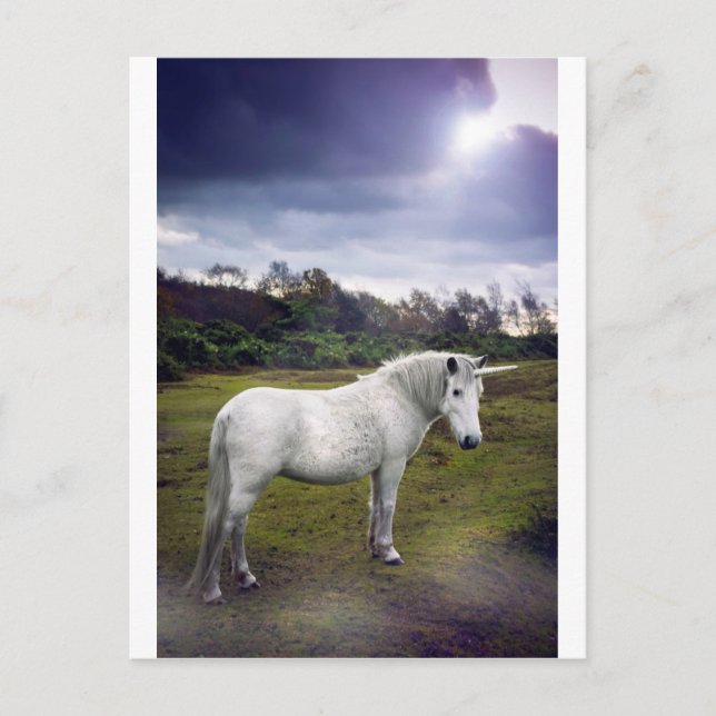 POSTAL UNICORN (Anverso)