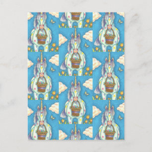 POSTAL UNICORN DE LA CUELTA DE LA BAÑERA DEL ESTRÉS, TARJ