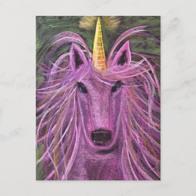 Postal Unicorn Funky Pink (Anverso)