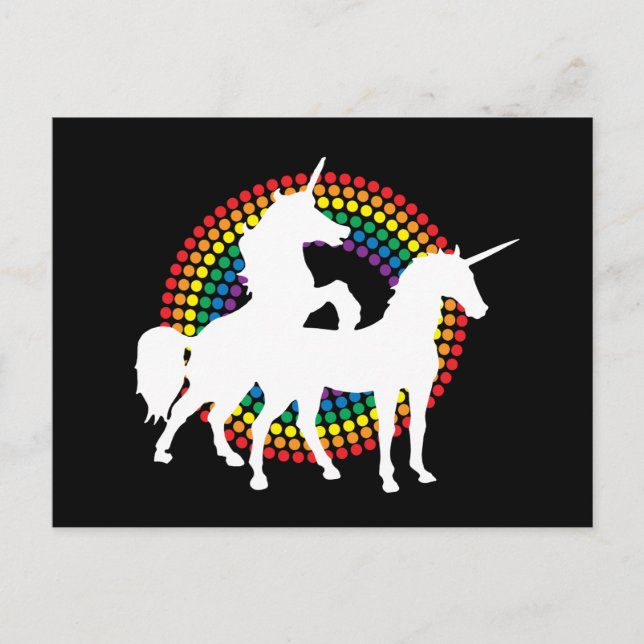 POSTAL UNICORN LOVE (Anverso)