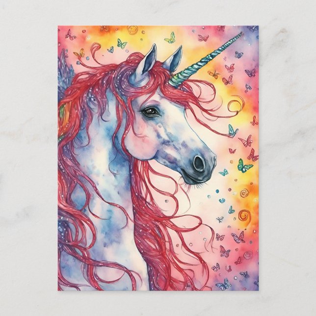 Postal Unicorn Pegasus (Anverso)