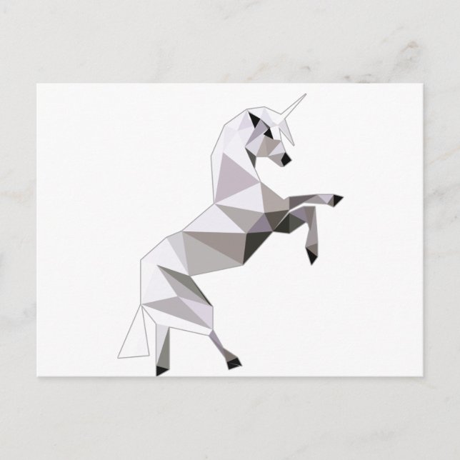 Postal Unicornio (Anverso)
