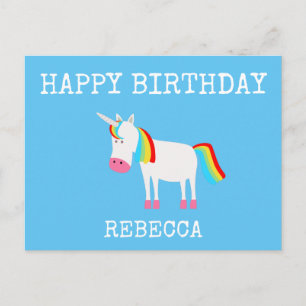 Postal Unicornio