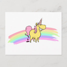 Postal unicornio