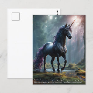 Postal Unicornio
