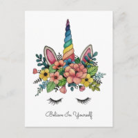 Unicornio azota Con Horno Arcoiris