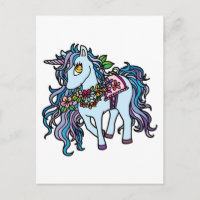Unicornio azul