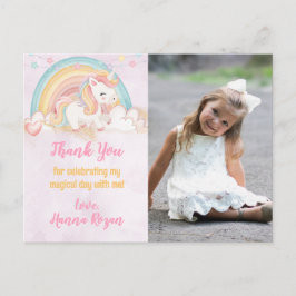 Postal Unicornio Mágico