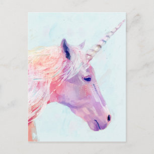 Postal Unicornio místico