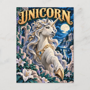 Postal Unicornio, Monstruo de Corte de Papel