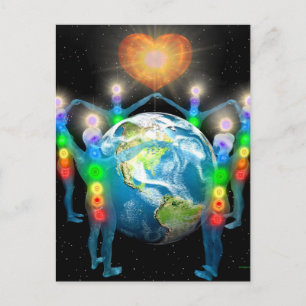 Postal Unidad de la luz