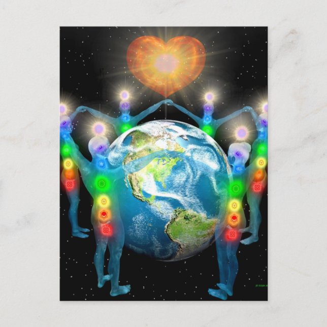 Postal Unidad de la luz (Anverso)