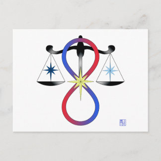 Postal Unidad Religiosa Símbolo de Dios Pagan Espirituali