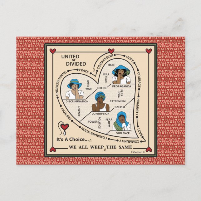 Postal Unidos o dividido 2_ (Anverso)