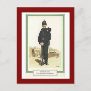Postal Uniformes militares antiguos, 1903, RIC COnstable