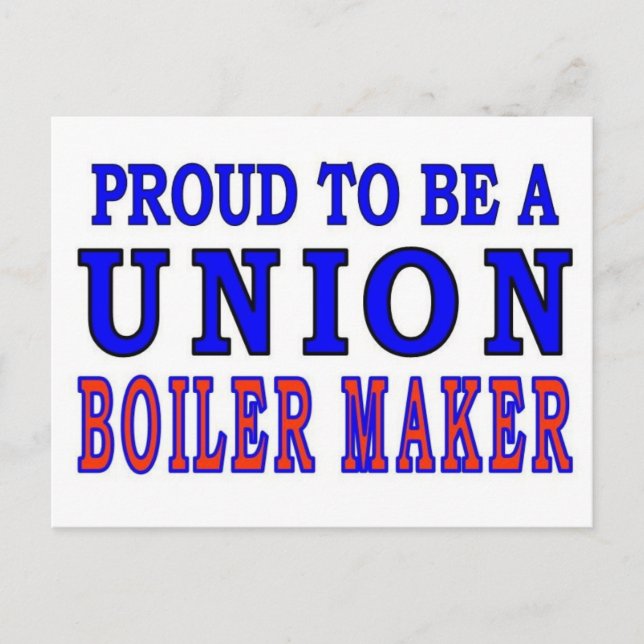 POSTAL UNION BOILER MAKER (Anverso)