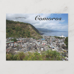 Postal Unión de las Islas de las Comoras Mutsamudu Anjoua